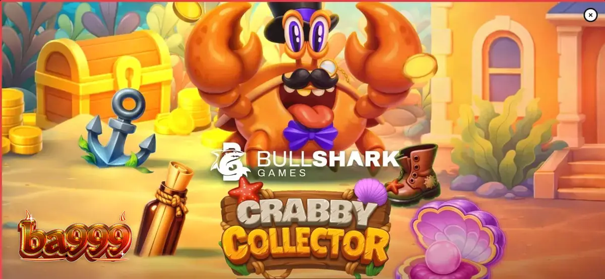 Crabby Collector স্লট গেমের ইন্টারফেস এবং আন্ডারওয়াটার থিম